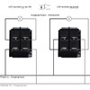Rocker Switch Green with Waterproof Cover, 30 A 250 ~