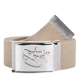 Original 2stoned Belt Buckle 4 cm in 15 Colours with Bottle Opener on the back, Beige