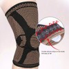 1 Pair Knee Brace Elastic Breathable Knee Sleeve Compression Non