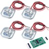 Wishiot 4pcs 50kg Load Cell Weight Sensor Gauge Human Body