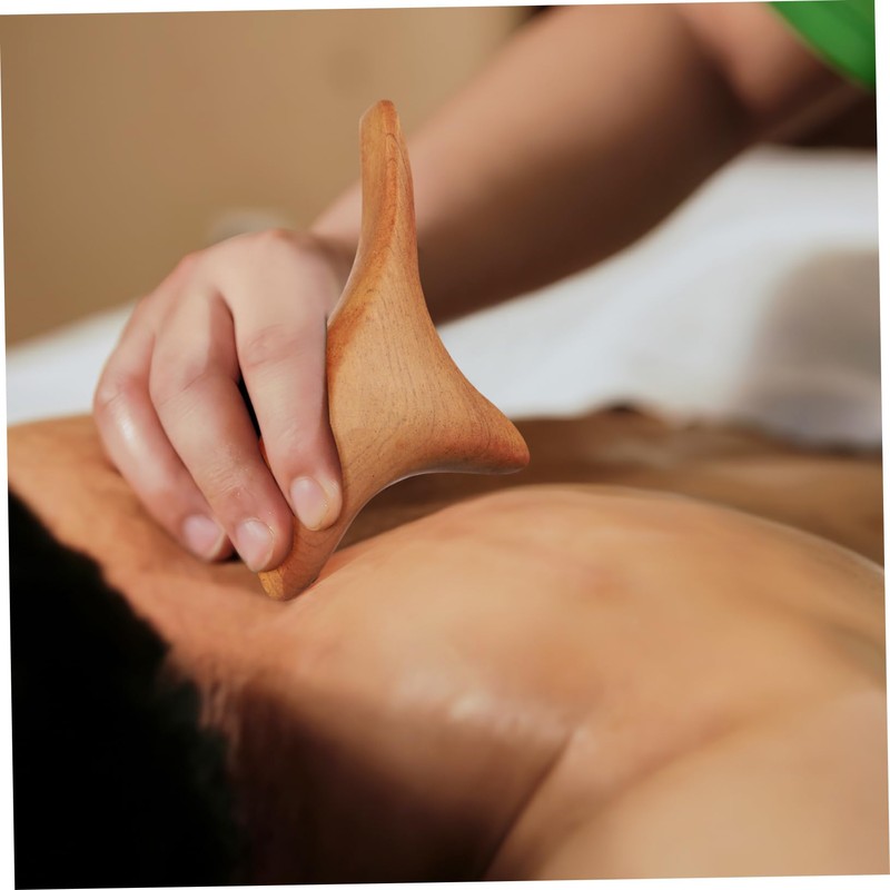 Baluue 4pcs Thai Massage Tool Set Foot Massager Neck Back