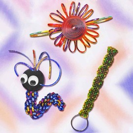 Rexlace - Kit de manualidades con cordones - Incluye instrucciones ilustradas de 16 páginas (primario)