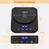 xoermioy Sourdough Starter Warmer – Precise Thermostat (70-110°F), Intelligent Memory