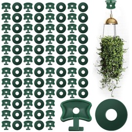 100 Pcs Greenhouse Twist Clips, Plastic Greenhouse Fixing Clips Greenhouse Gadgets Hanging Tool Greenhouse Accessories Greenhouse Insulation Netting Shading Shading Fixing Clips for Aluminium