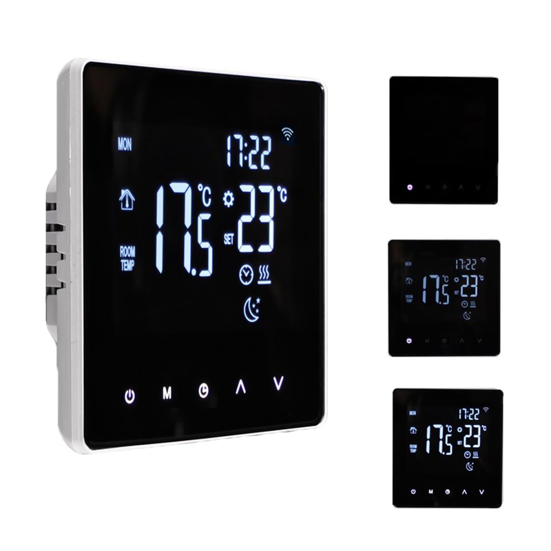 WiFi Smart Thermostat Temperature Controller for Electric Heating LCD Display