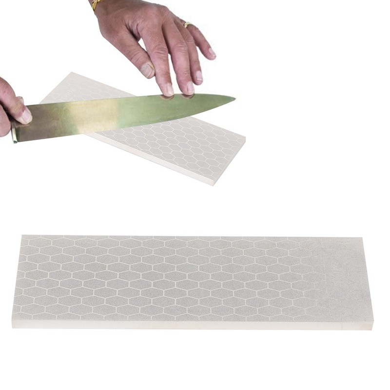 400/1000 Grit DoubleSided Diamond Sharpening Stone Knife Sharpener Whetstone Kitchen