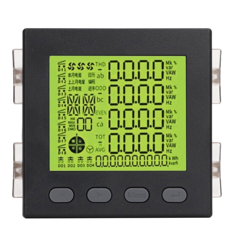 3 Phase Power Meter Multifunctional Volt Power Energy Meter Electrical