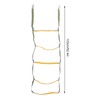 Boat Rope Ladder Portable 5 Step Folding Marine Rope Ladder