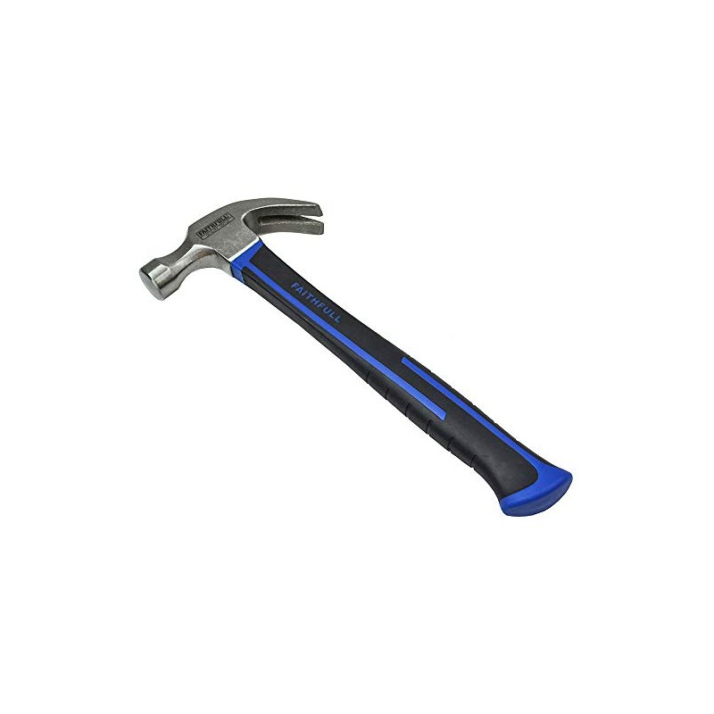 Faithfull Steel Shaft Claw Hammer 20Oz