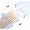 KONTONTY 4pcs Cotton Swabs Holder Storage Box Portable Organiser for