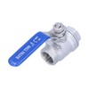 Weldless Kettle Valve Kit 1/2in BSP Ball Valve Quick Connector