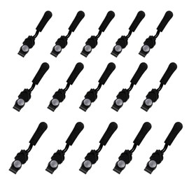FloralGrace 15 Piece Universal Zip Repair Kit, Instant Zipper Fix Kit, Mini Adjustable Zipper Repair, Non-Slip Metal Zipper Fix (Large, Medium, Small)