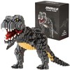Aigidusansu Jurassic Dinosaur Micro Blocks, 1530pcs Tyrannosaurus Rex DIY Mini