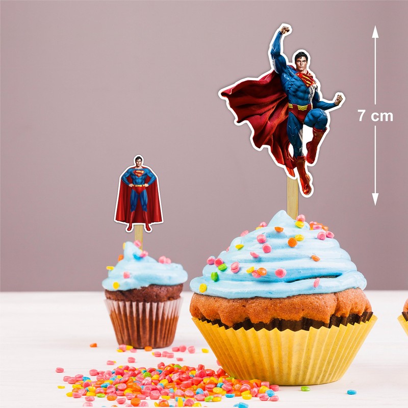 Seyal® Suprman Cupcake Topper