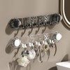 Rotating Shower Suction Cup Hook, Space Saving Non Punch Wall