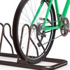SIMPLE HOUSEWARE 5 Bike Bicycle Floor Parking Adjustable Storage Stand,