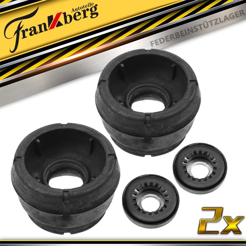 Frankberg 2 x Front Suspension Strut Support Bearings Compatible with