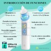 Limpiador Nasal Eléctrico, Aspirador Nasal Eléctrico para Bebés con 5