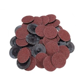Quick Release Discs, 25pcs 50mm R Type Discs 2" Grinding Wheels for Rotary Tool Sanding and Surface Mixing Black
