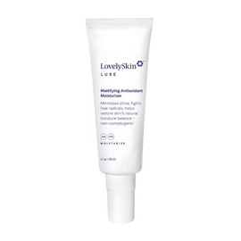 LovelySkin LUXE Mattifying Antioxidant Moisturizer - Daily Moisturizer for Face Provides a Matte Finish - Non-Comedogenic, 1.7 oz