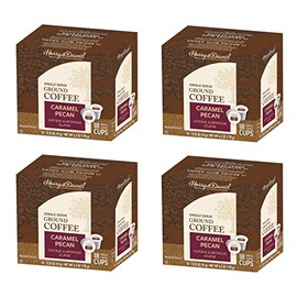 Harry & David Coffee in Single Serve Cups, 4/18 ct boxes (72 Count) (Caramel Pecan)