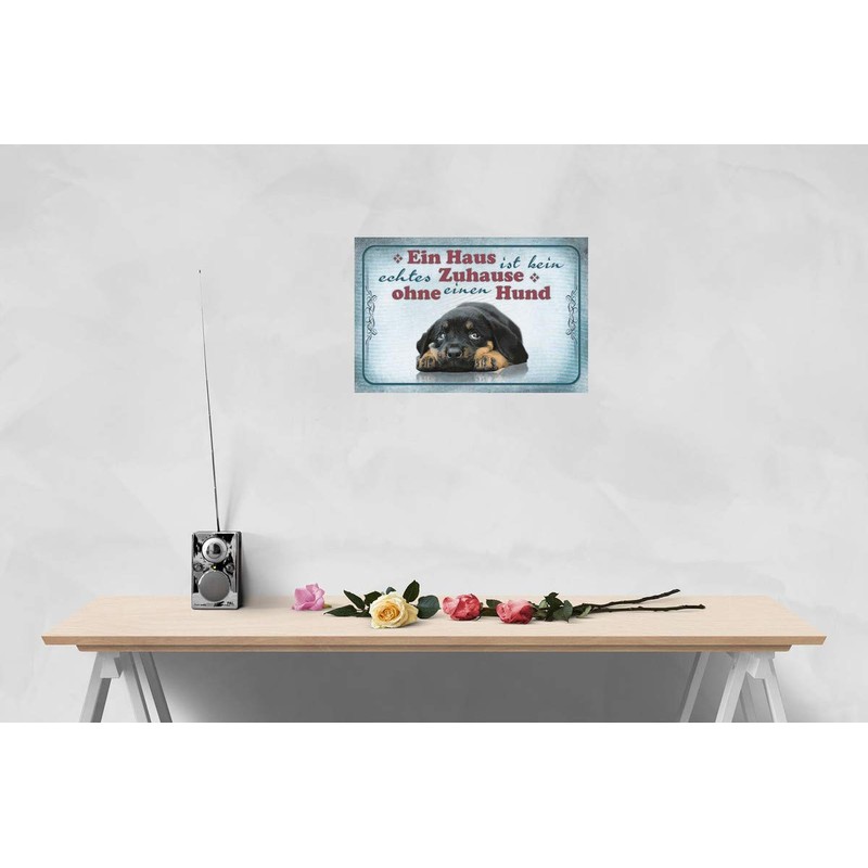 Tin Sign 20 x 30 cm Curved Holiday Poster Stoos