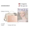 Gladdon Women's Shoulder Bag with Zip, Crossbody Bag, Leather Handbag
