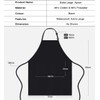 Vivva Adjustable Bib Apron Extra Large 70x 80cm(WxH) Waterproof with