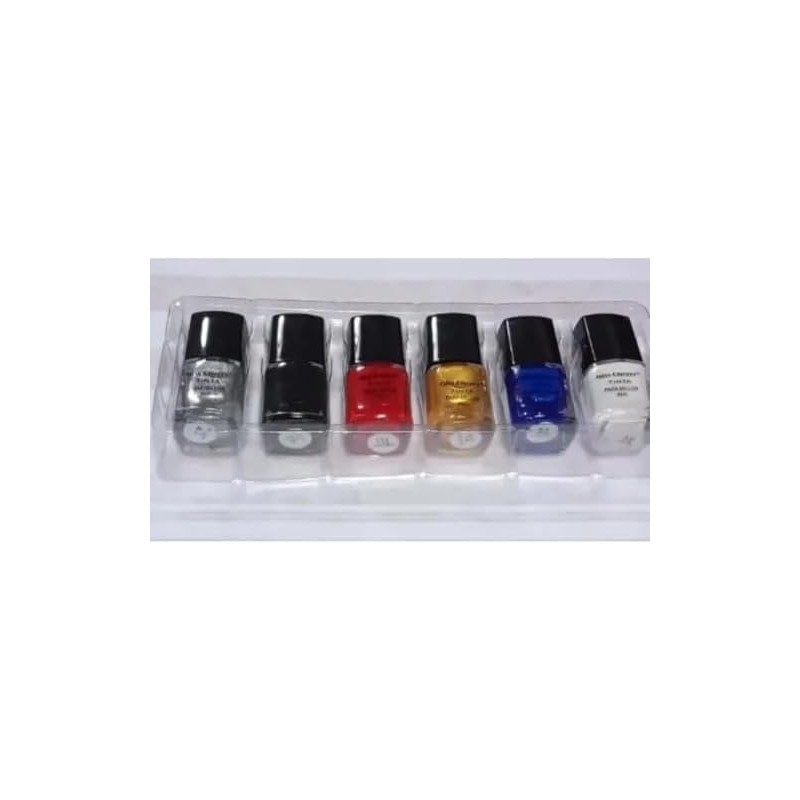 Set Tintas Para Sellos Para Uñas, Decoración para Uñas Miss