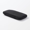 MUJI Gadget Pouch Slim, Black, One size