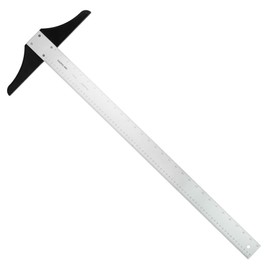 Pacific Arc: T-Square, Aluminum, Scholastic - inch/Metric 30" Drawing and Design Tool for Students and Professionals, Great for Carpentry, Drafting Architecture, Engineering, and Art