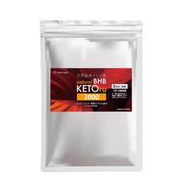 Natural BHB KETOru3000 Diet Support (Diet Supplement), Natural Ketone Body, Made in Japan, Ketogenic, Ketogenic, Ketogenic, Natural