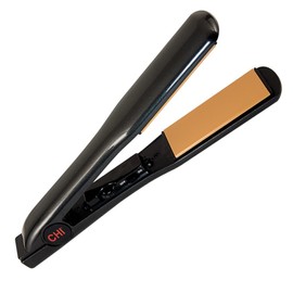 CHI Tourmaline Ceramic Flat Iron, Hair Straightener For An Even & Smooth Finish, 1 1/2" Iron, Onyx Black