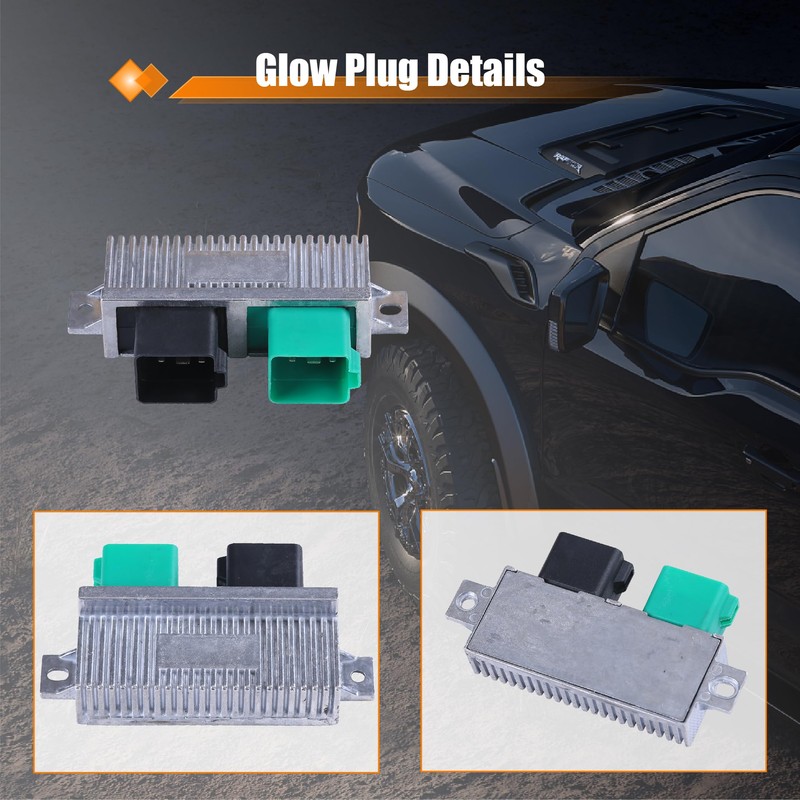 higehio 6.0L Valve Cover Gasket Kit with 8 Glow Plugs