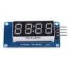 4Pcs 0.36 Inch 3.3~5.5V LED 4-Digit Adjustable Brightness Display Module