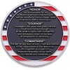 United States Navy Core Values Challenge Coin