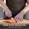 HandLove Cut Resistant Gloves, 100% Food Contact Safe, CE Level