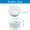 1 Desk Cord Cable Wire Grommet 1-1/2inch (38mm) Desk Grommet