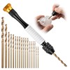 1-Pack Pin Vise Hand Drill Manual with 18pcs Micro Drill