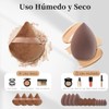 HEYMKGO Brochas de Maquillaje, Set Profesional de Brochas de Maquillaje