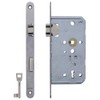 ToniTec® Mortice Lock Soft Lock Whisper Trap 55/72/8 Stainless Steel