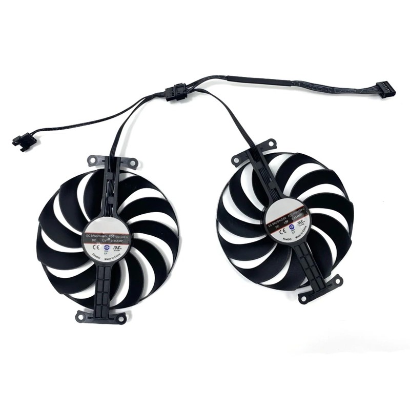 2PCS 95mm 7PIN T129215SU FDC10U12S9-C 12V 0.5A RTX3070 3060Ti Graphic