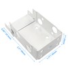 Hordion 6PCS Blind Brackets 2 Inch Box Mounting Bracket for