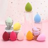 10 piezas de esponja de maquillaje en forma de huevo
