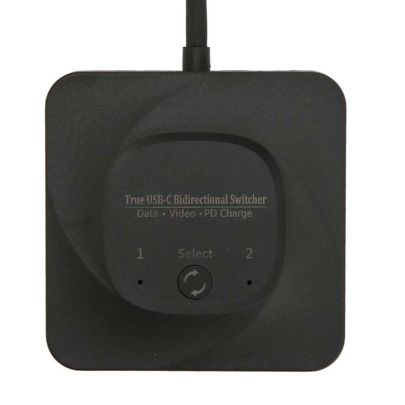 USB C Switch 2 in 1 Output Plug and Play
