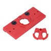 Hinge Hole Saw Jig ABS Concealed Hinge Drilling Guide Locator