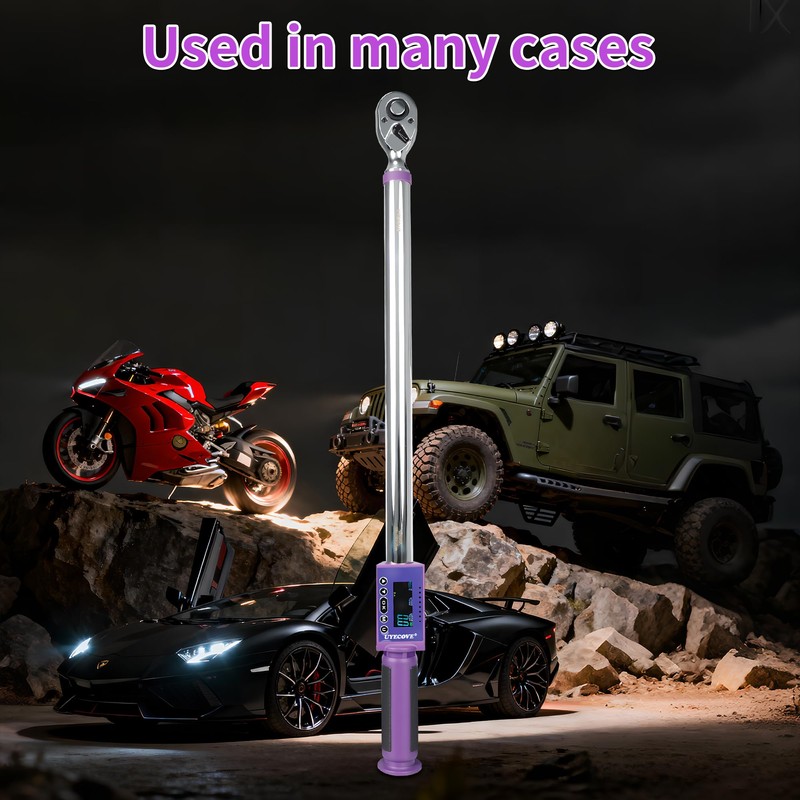 UYECOVE Digital Torque Wrench 1/2 Drive, (14.7-295 FT-LB/20-400N.M) ±2% High