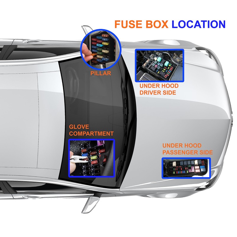 Elko Technologies Universal Hardwire Kit for Dash Cam (12/24 VDC
