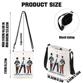 MYSOMY Mr Milchick Crossbody Bag Mr Milchick Gifts Choreography And Merriment Gifts Lumon Macrodata Refinement Shoulder Bag (Merriment CB1)