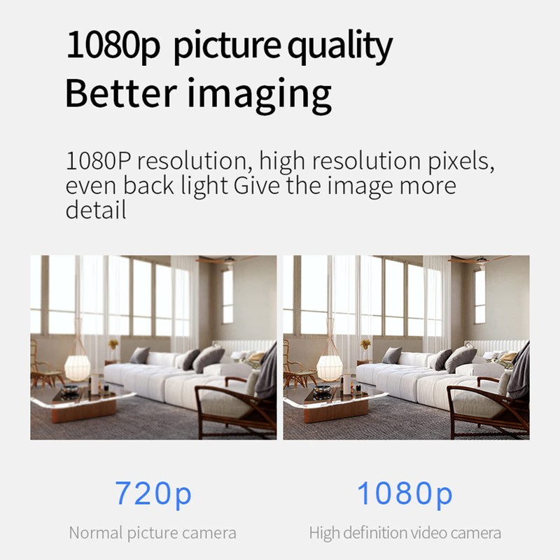 Smart Camera 1080P Home Multifunctional Camera with Function Night Vision